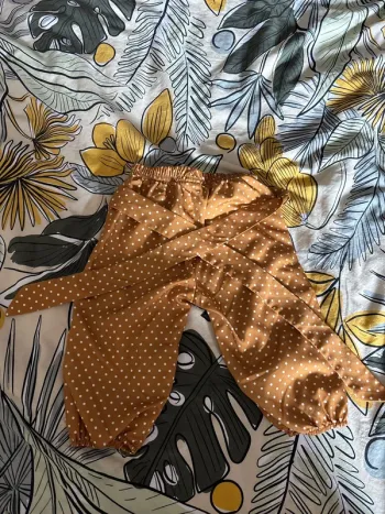 Pantalon fluide avec ceinture