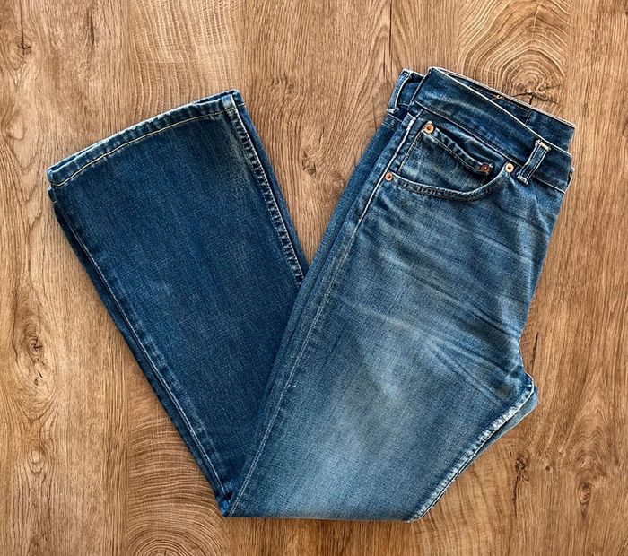 Jean/pantalon bleu délavé Bootcut/Flare Levi's 525 pour femme, taille : W30 (40 taille française) - photo numéro 5