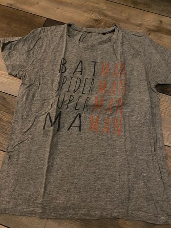 T-shirt femme XL Maman gris