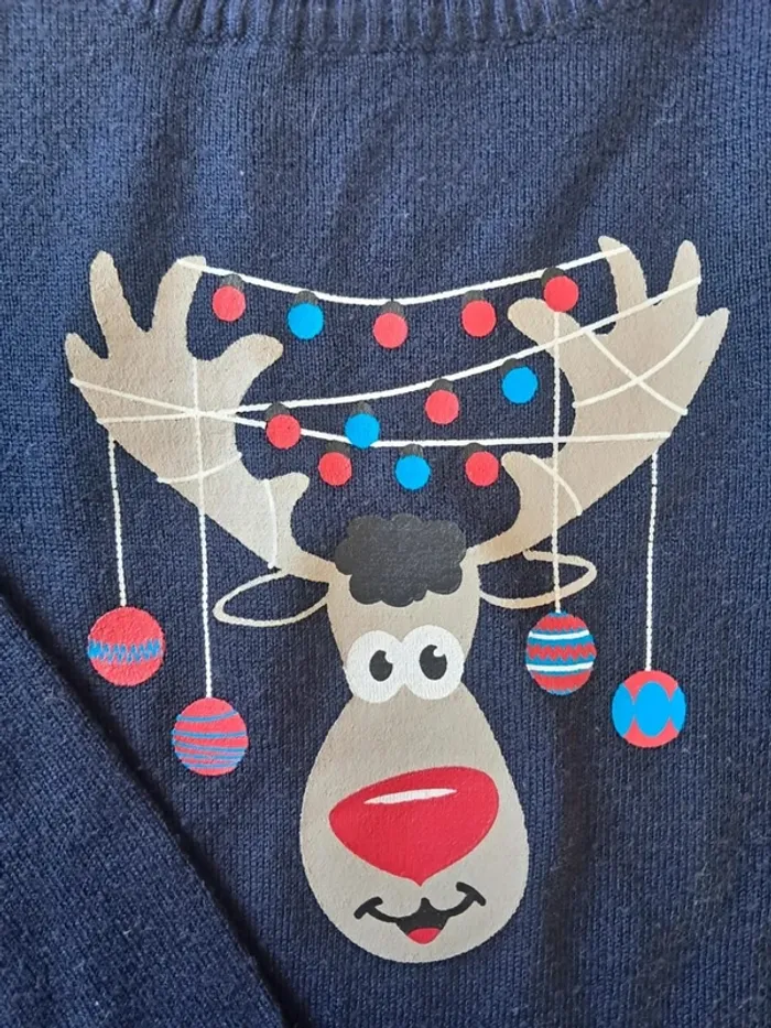 Pull de Noël 🎄 fille tissaia 10 ans - photo numéro 2