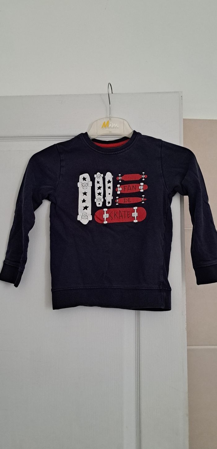 Sweat 8 ans vertbaudet