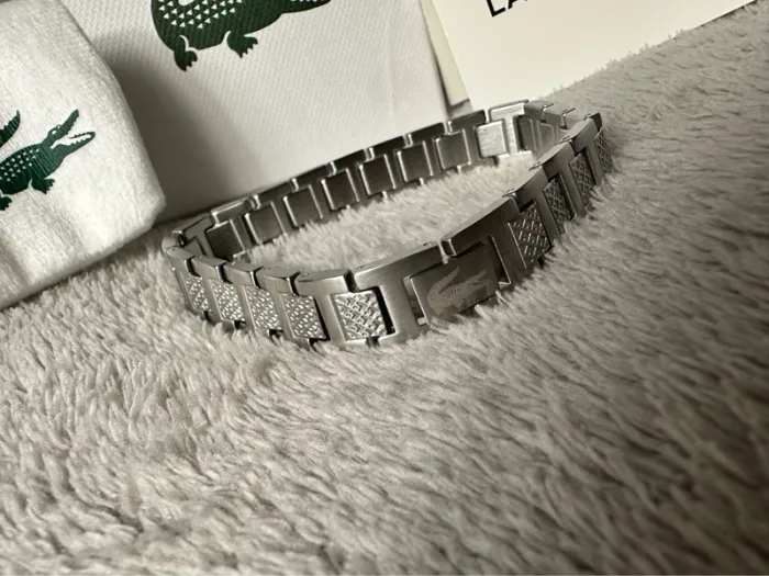 Bracelet Lacoste métropole argent - photo numéro 2