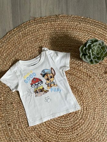 T-shirt mc 23 mois paw patrol orchestra