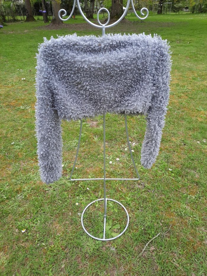 Boléro bouclé T12ans - photo numéro 4