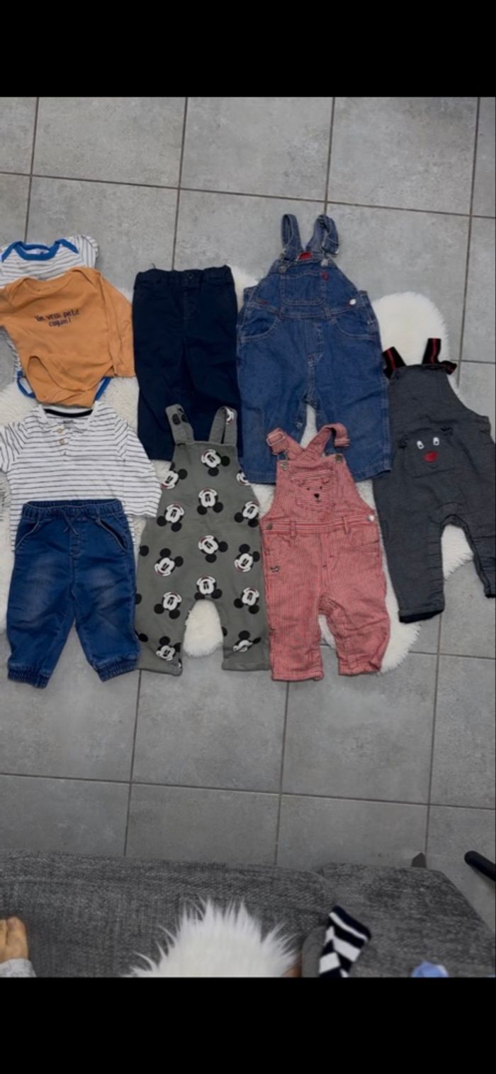 Lot de vêtements bébé garçon