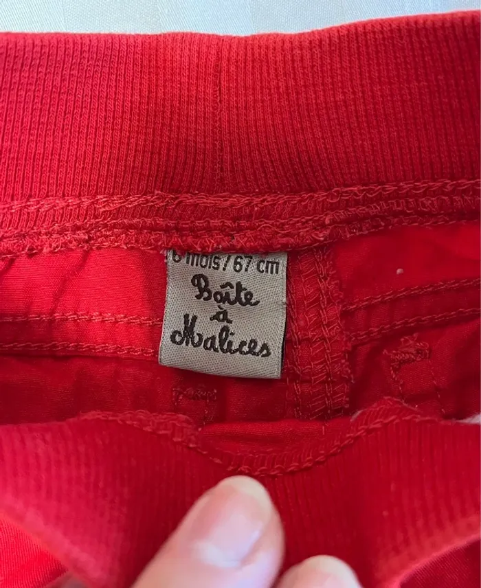 Pantalon rouge - photo numéro 3