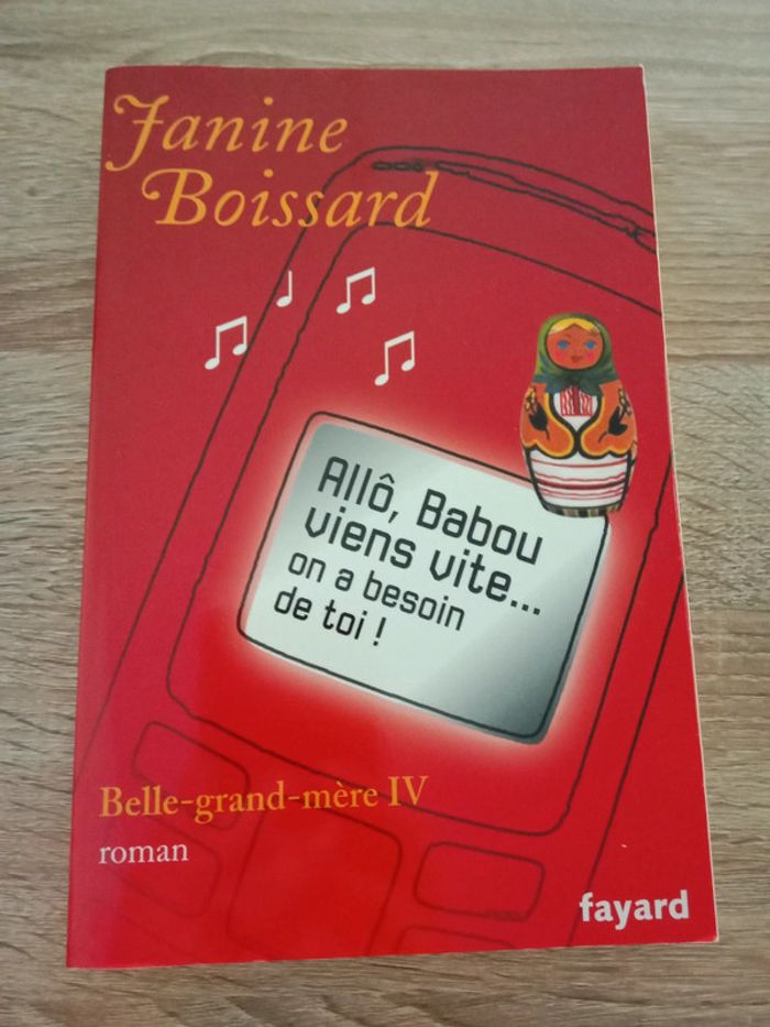 Janine Boissard 🔹 Allô, Babou viens vite On a besoin de toi - photo numéro 1