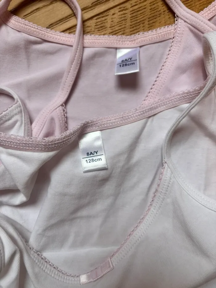 Lot de 2 maillots de corps à bretelles Okaïdi 8 ans - photo numéro 6