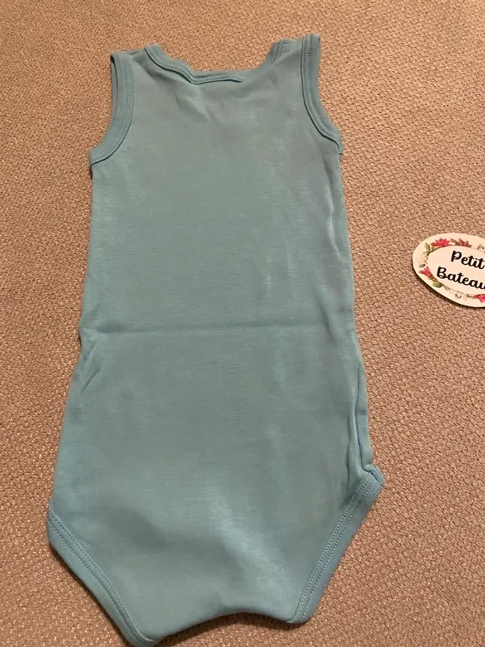 Body sans manches marcel petit bateau 3 mois - photo numéro 4