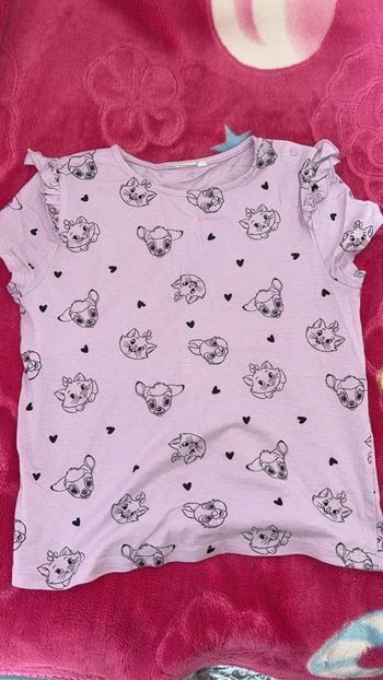 Tee shirt fille disney