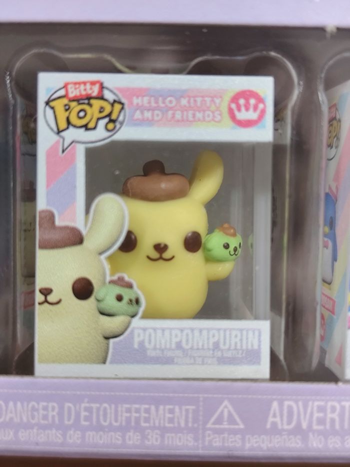 Boîte 4 Bitty Pop! - Hello Kitty And Friends (Cinnamoroll, Pompompurin, Tuxedosam) - photo numéro 4