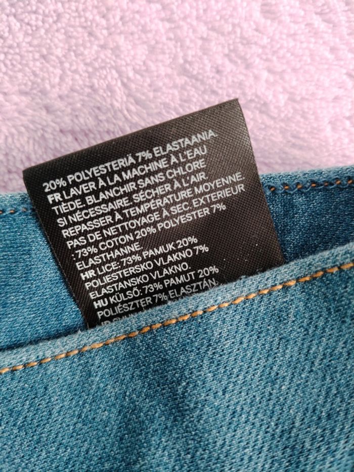 Jegging fin neuf bleu H&M 10 ans - photo numéro 5
