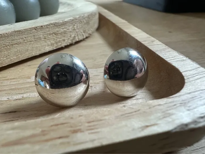 Boucles d oreilles en argent