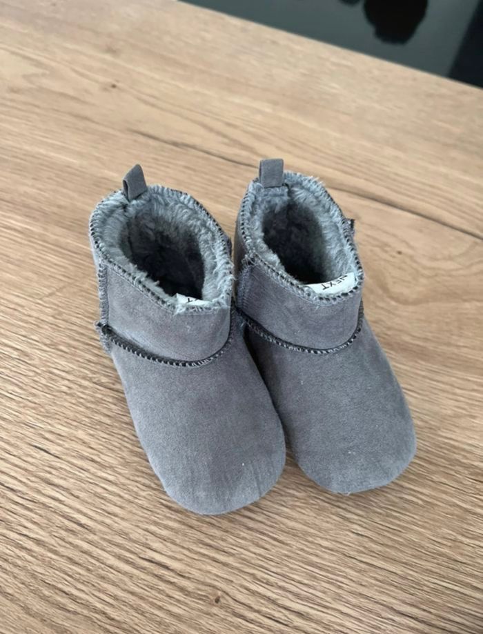 Chausson tout chaud pour bébé