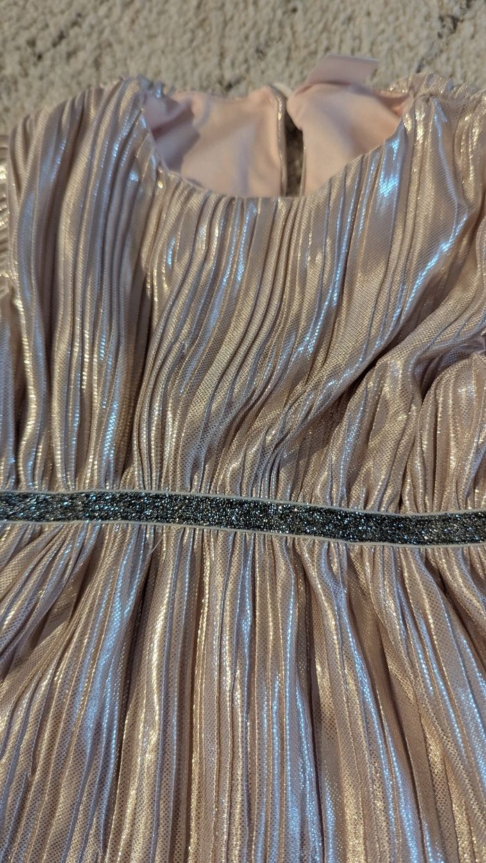 Robe rose et argent Tex baby - photo numéro 4