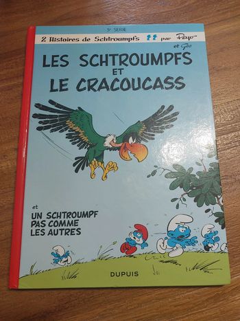 BD les Schtroumpfs et le cracoucass un schtroumpfs pas comme les autres