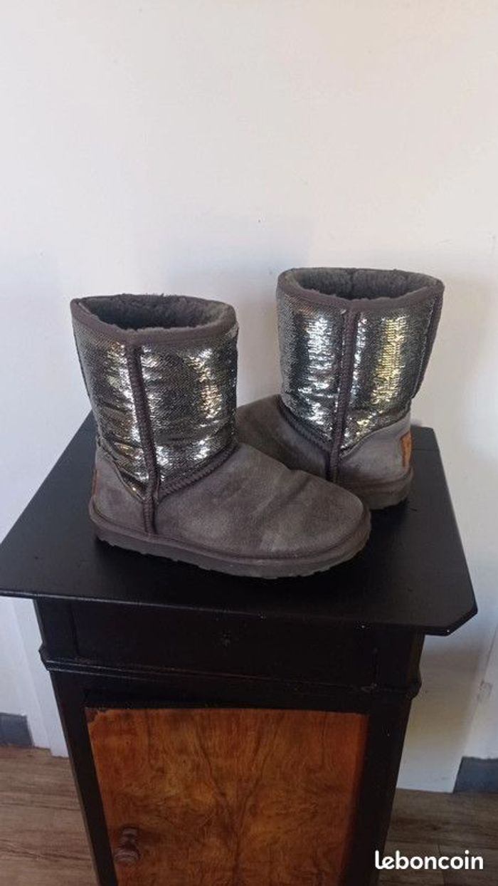 Bottes fourrées grises Noos Icon