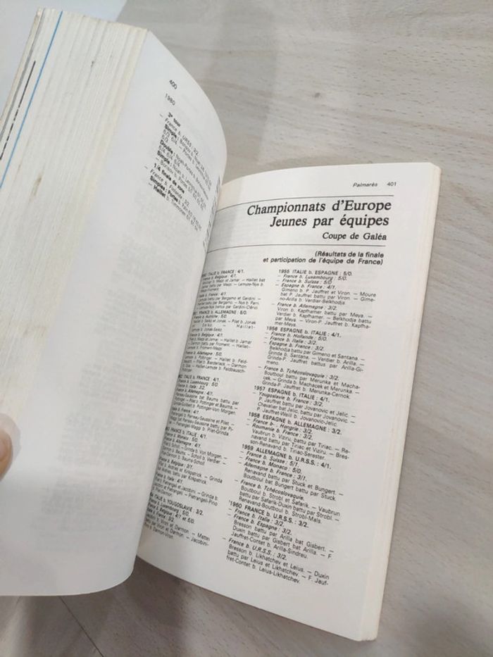 Livre Tennis année 1981 guide annuel de la fédération française de tennis - photo numéro 13