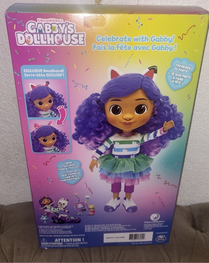Poupée gabby chat sonore neuve - photo numéro 2