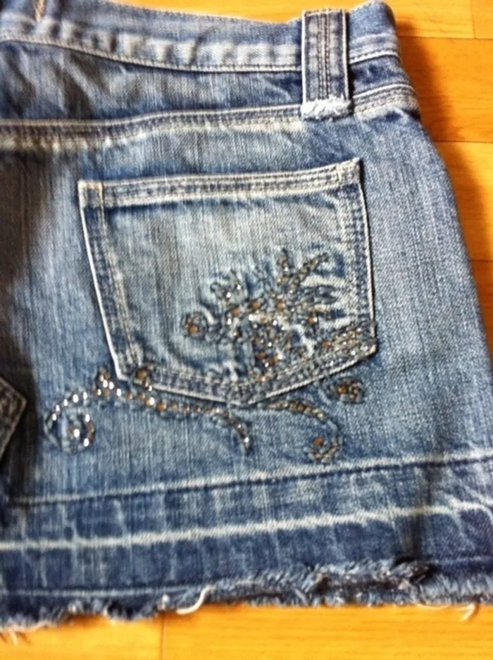 Jupe en jeans #zara - photo numéro 3