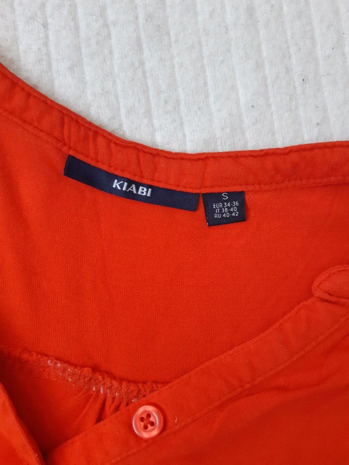 Débardeur rouge Kiabi T36 - photo numéro 5