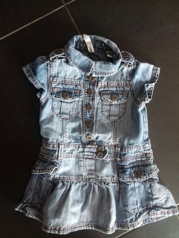 Robe jean Okaidi 3 ans