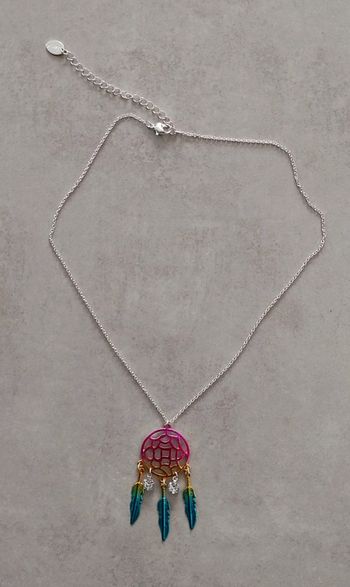 Collier motif attrape rêve - Femme