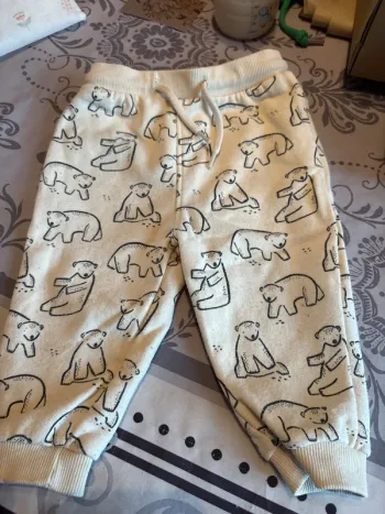 Pantalon ourse blanc