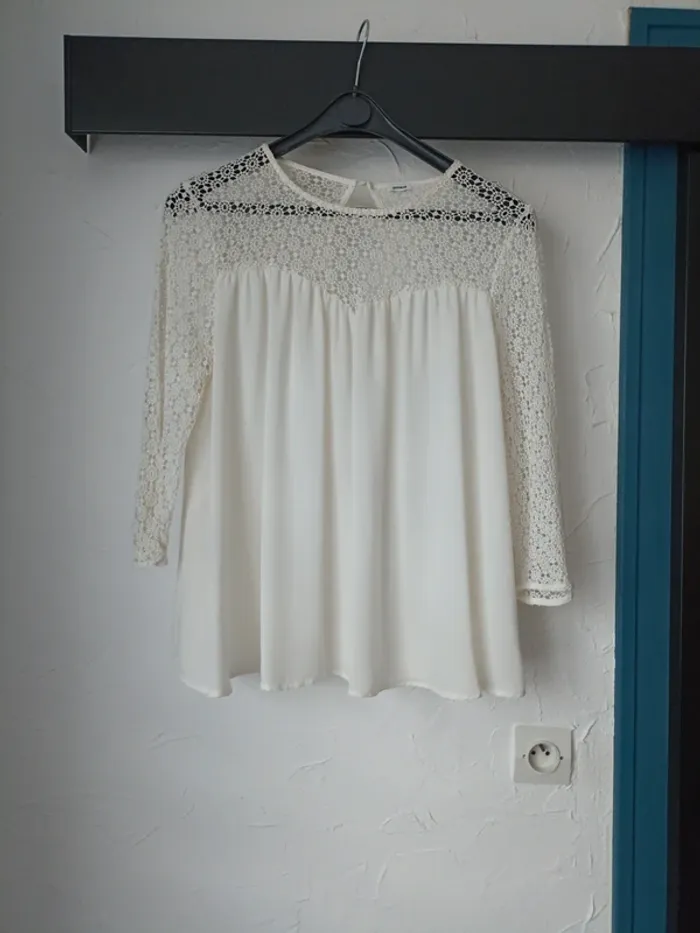 Blouse beige Pimkie taille L