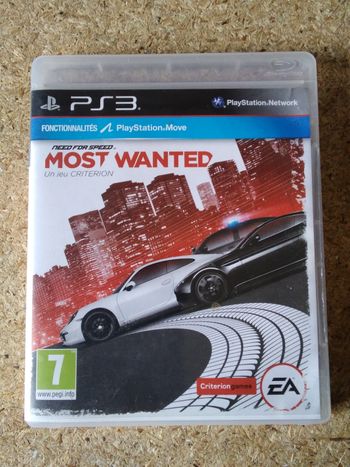 Jeux NEED FOR SPEED MOST WANTED sur PS3