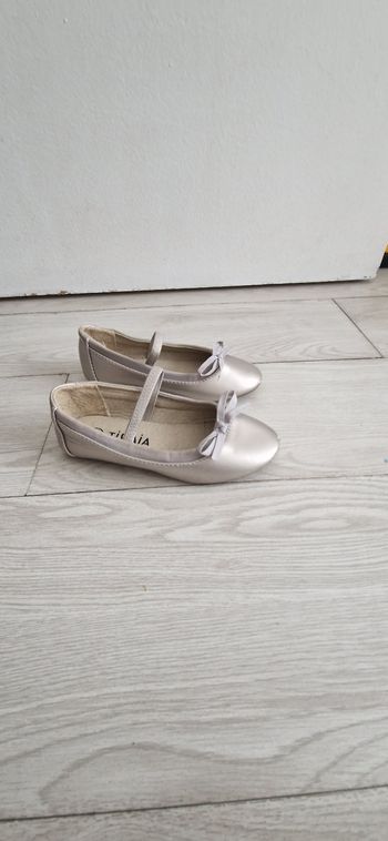 Ballerines argentées