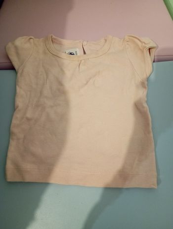 Haut manches courtes Petit bateau 6 mois