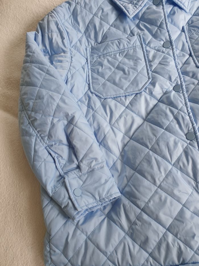 Veste matelassée M bleu clair femme - photo numéro 4