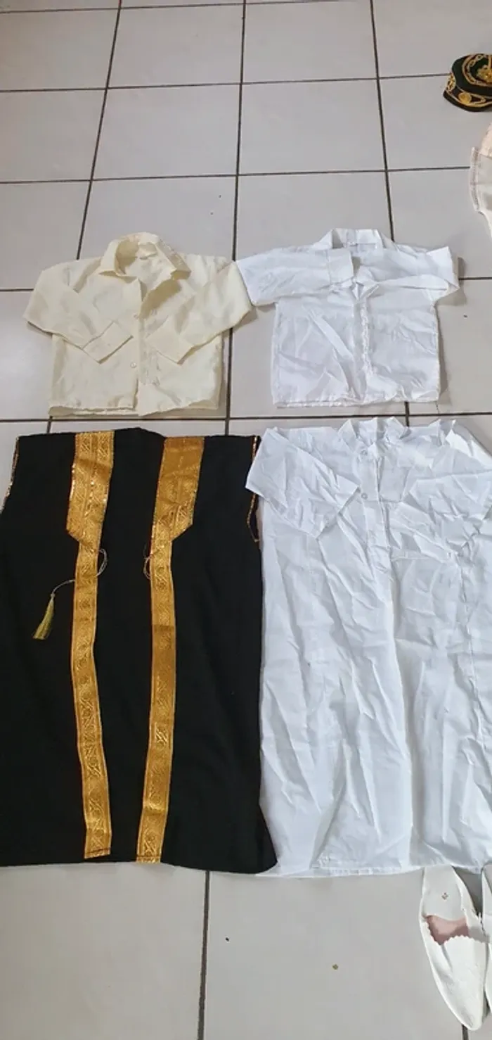 Lot gandoura 6 ans