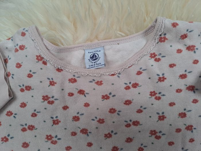 Lot 2 pyjamas chauds velours Petit Bateau taille 5 ans - photo numéro 6