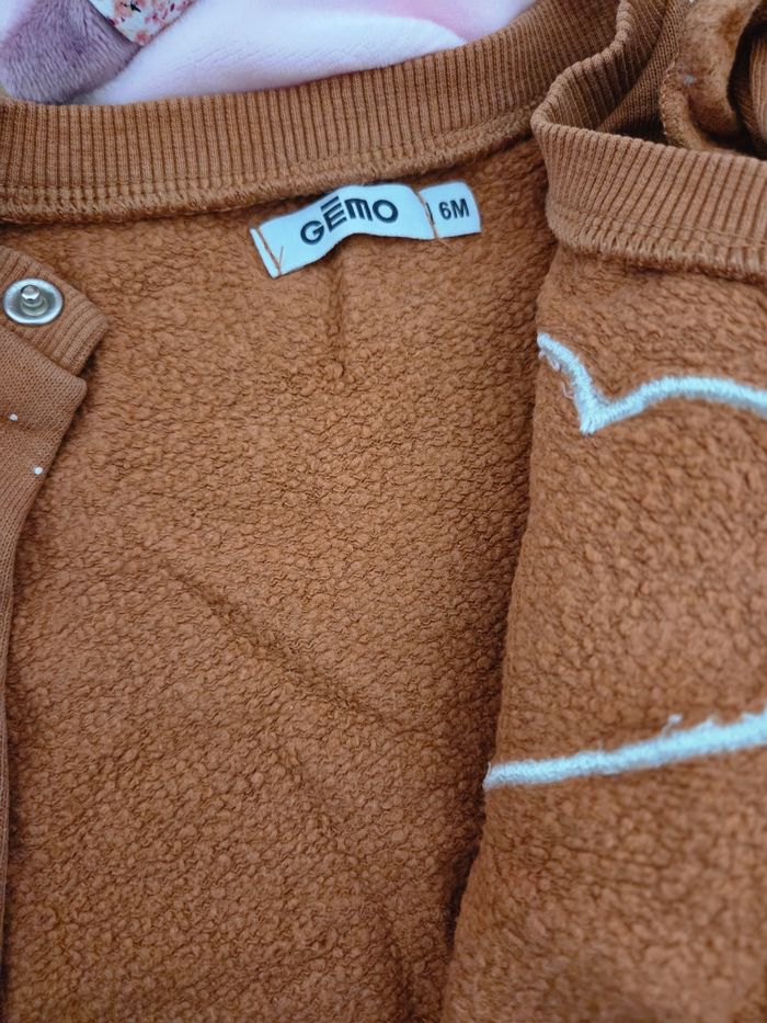 Pull manches longues chaud bébé fille Gémo 6 mois - photo numéro 4