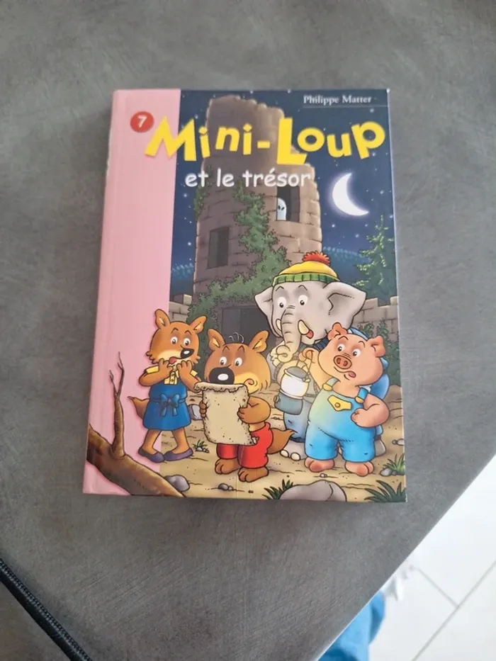 Livre"Mini - Loup et le trésor"n°7