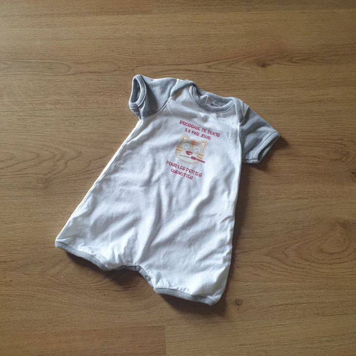 💚 Combishort 3 mois Tout compte fait g#emyfleury_3moisgarçon