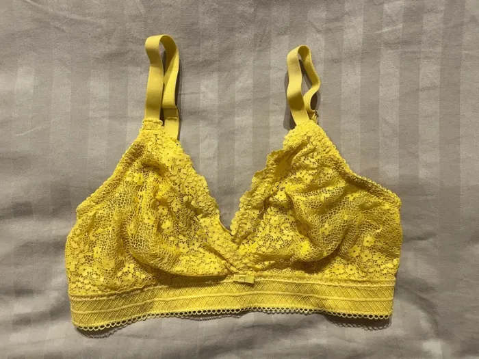 Soutien-gorge Étam Dentelle Jaune – Confort & Élégance