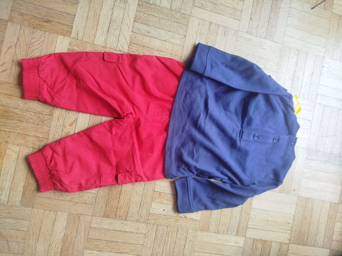 Ensemble haut, pantalon et chaussettes garçon 12 mois Plus collections neuf - photo numéro 7