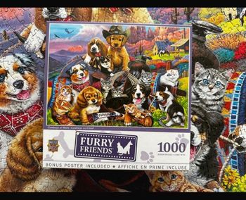 Puzzle MasterPieces 1000 pièces Fury Friends