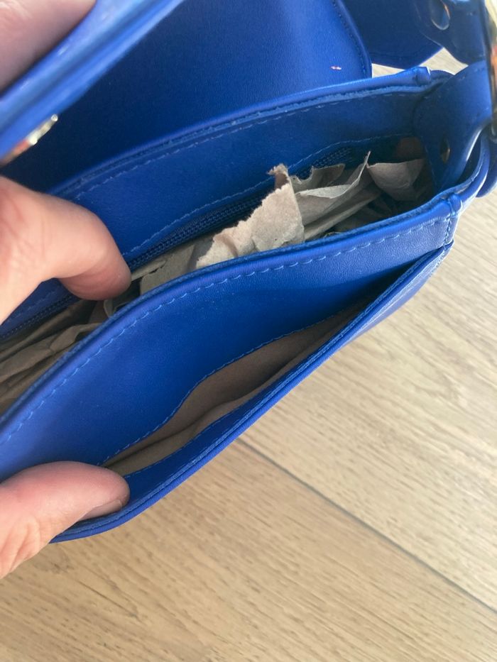 Sac à main soco bleu neuf - photo numéro 5