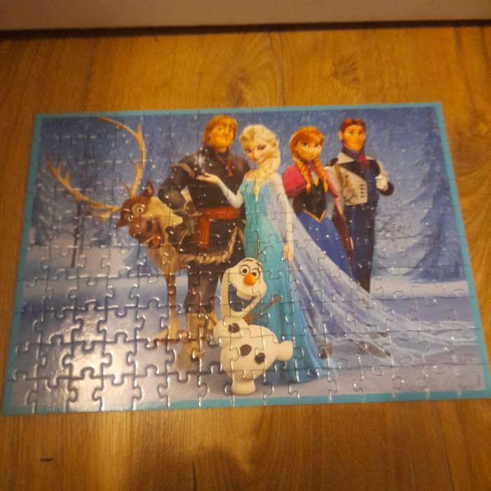 Lot de 4 puzzles reine des neiges - photo numéro 7