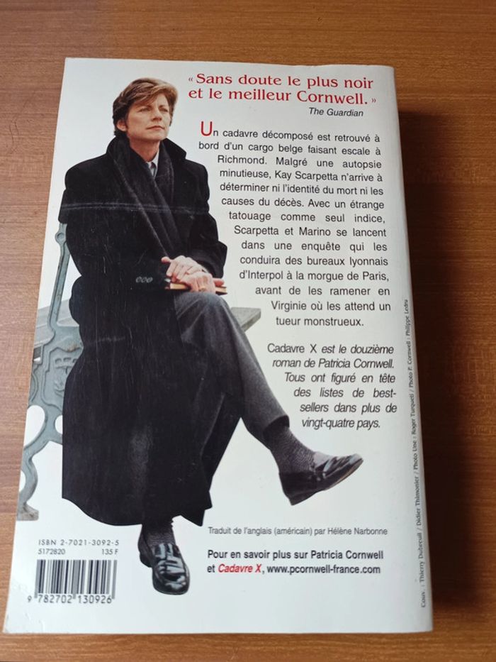 Livre cadavre x - photo numéro 2