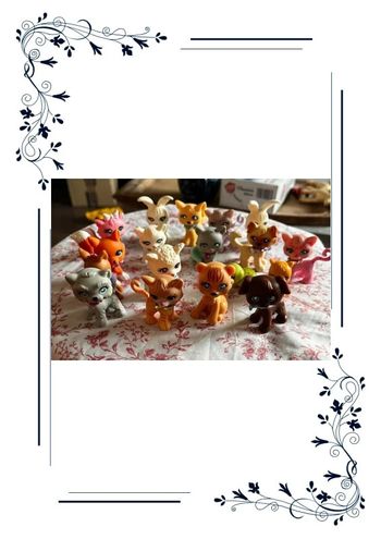 Lot d’animaux polly pocket