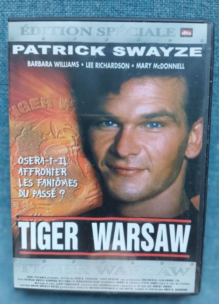 DVD "Tiger Warsaw", romance action Patrick Swayze