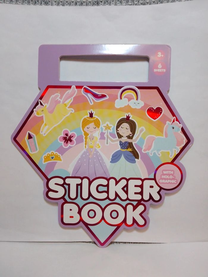 Sticker Book forme "Diamant"