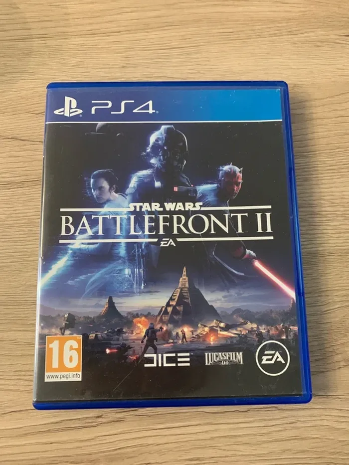 Jeu Ps4 Star Wars Battlefront II