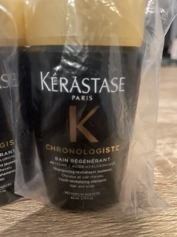 Lot shampoings Kérastase Bain Régénérant 80 ml - Neufs - photo numéro 2