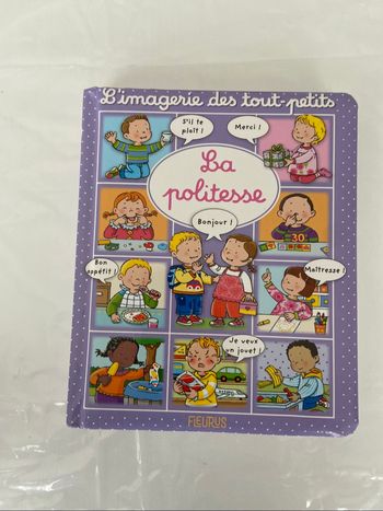 Livre imagerie la politesse